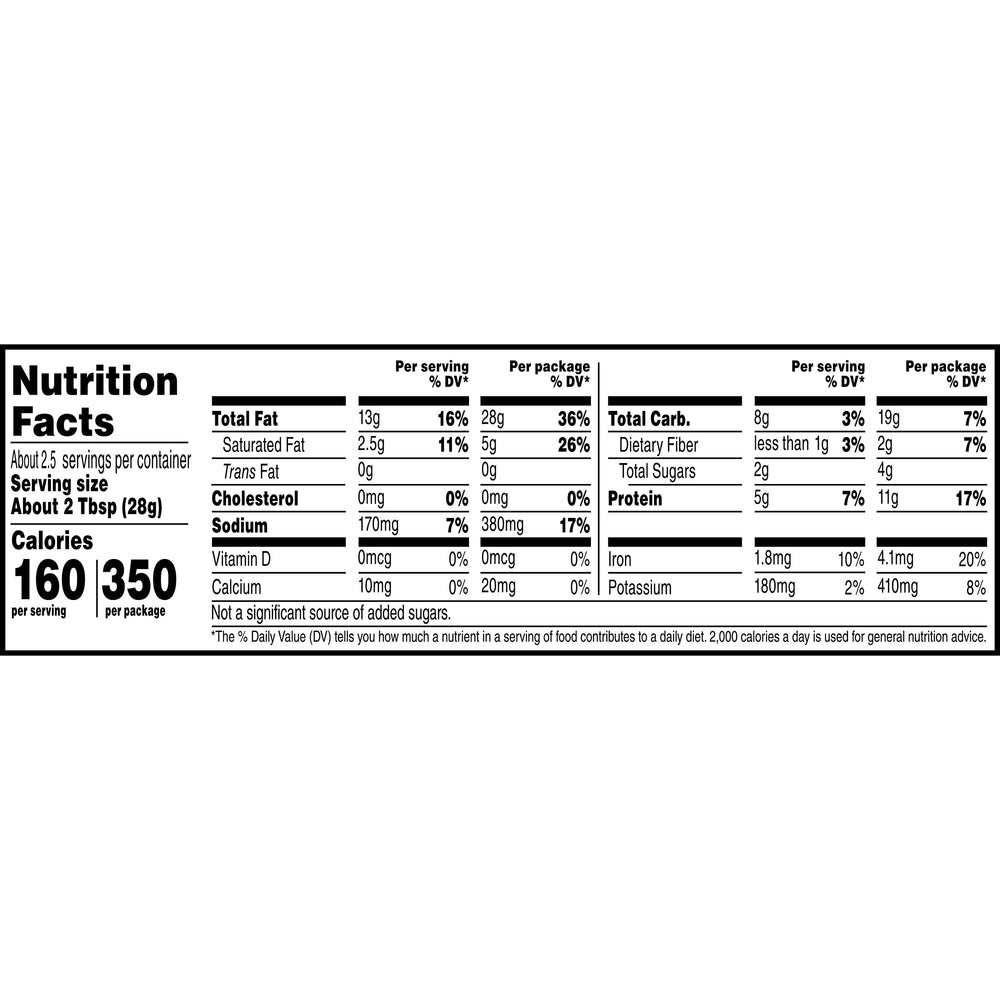 Nut Harvest pack of 16 2.25 oz cashews, ideal for lunchboxes.
