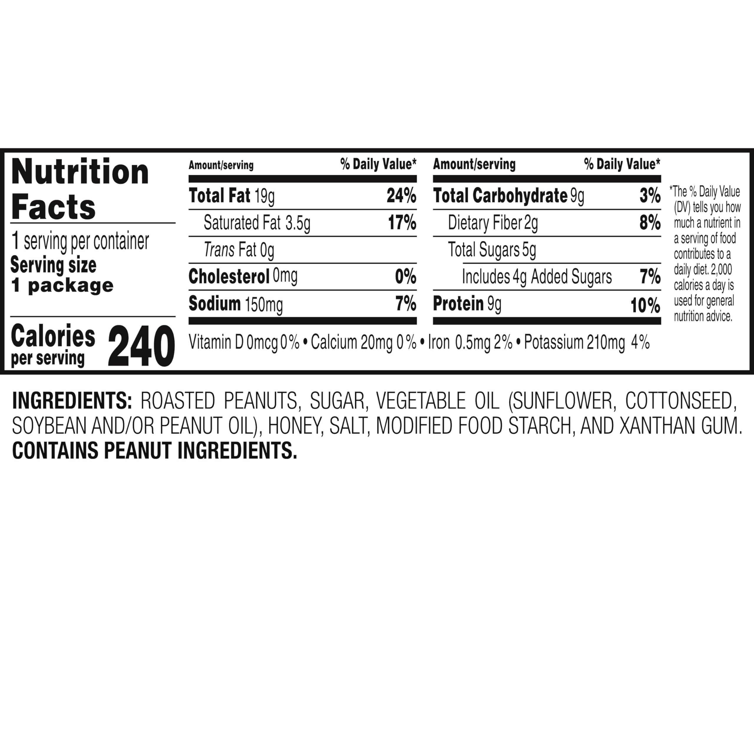 Nut Harvest honey roasted peanuts desk-snack for quick, satisfying breaks.
