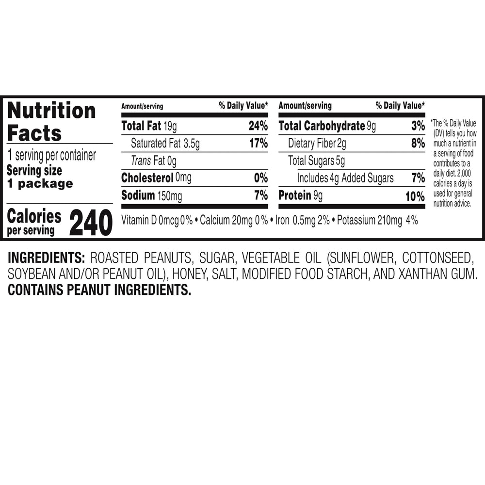 Nut Harvest honey roasted peanuts desk-snack for quick, satisfying breaks.