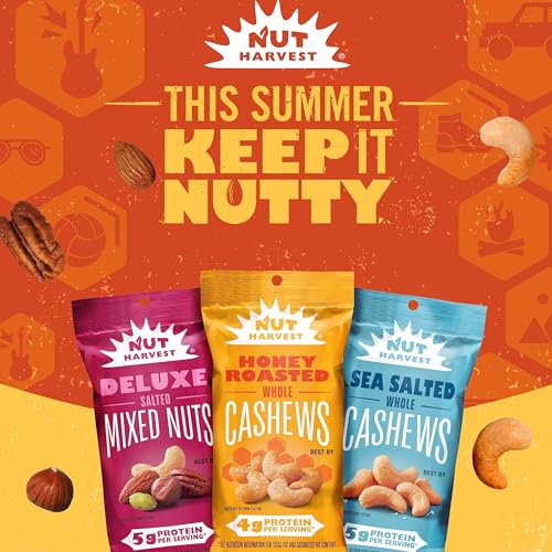 Nut Harvest on-the-go snack bag ready for travel and errands.