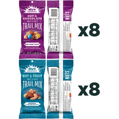 Nut Harvest Trail Mix Variety Pack in backpack during commute