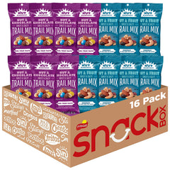 Nut Harvest Trail Mix Variety Pack pack shot showing convenient on-the-go snack sizes