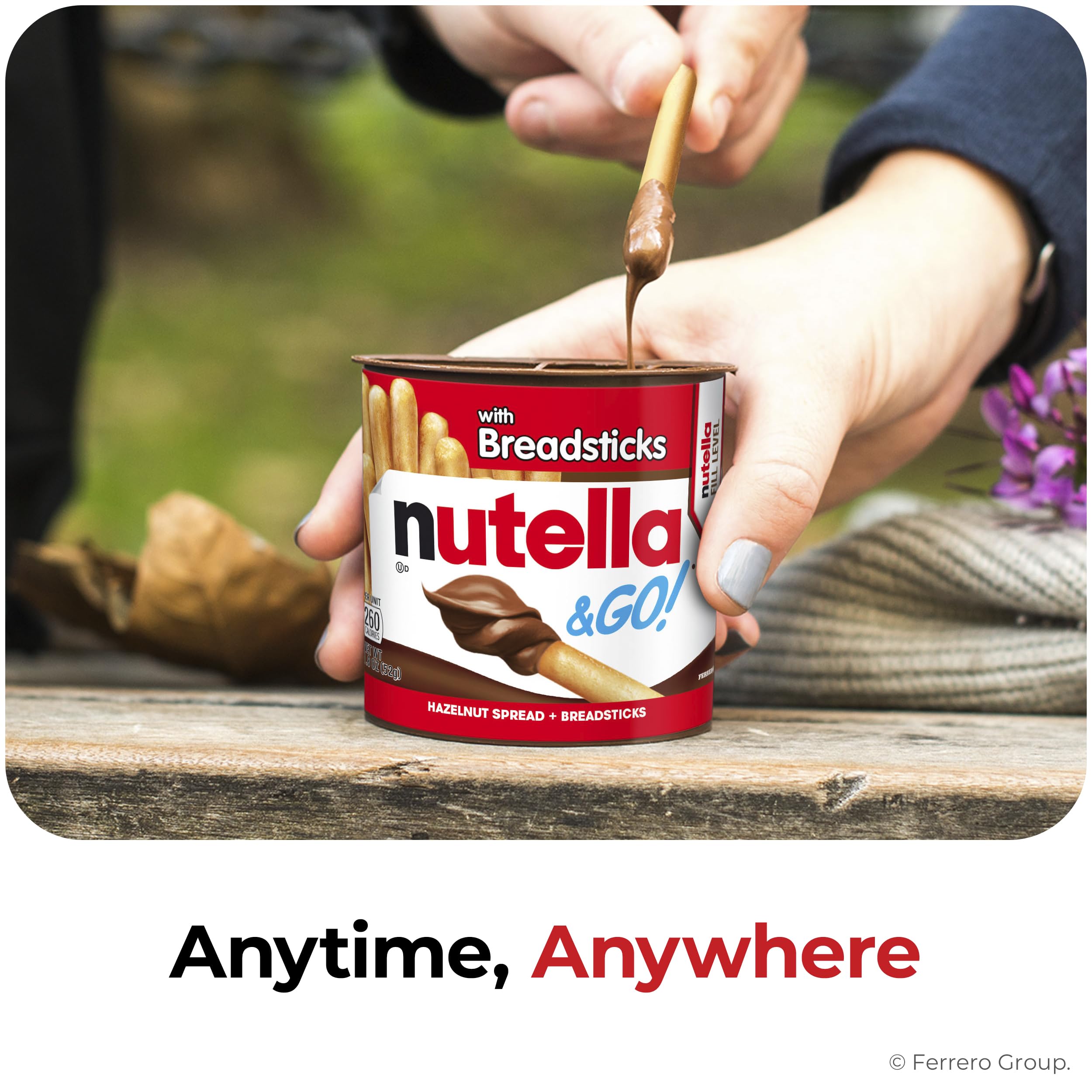 On-the-go Nutella snack cups for busy days