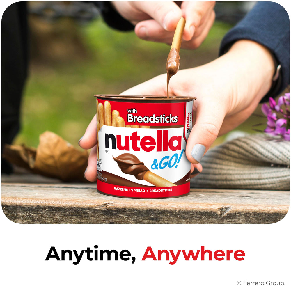 On-the-go Nutella snack cups for busy days
