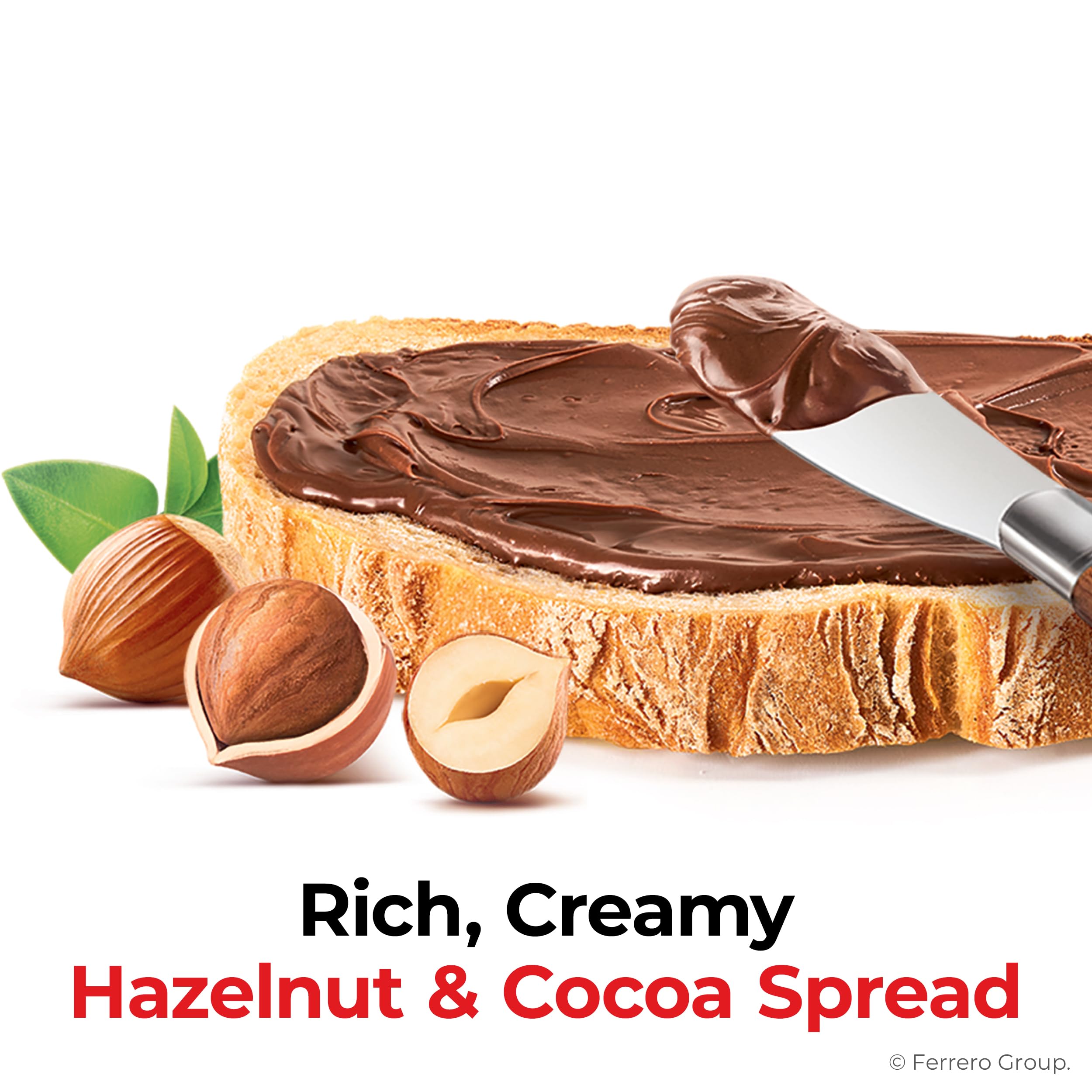 Fruit dipped in Nutella for a quick, indulgent snack.