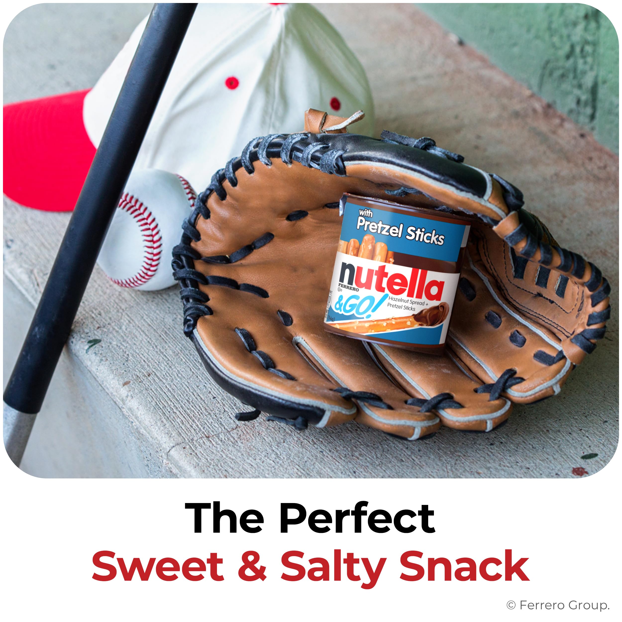 Holiday-friendly Nutella & GO! snack offering festive, convenient sharing moments.