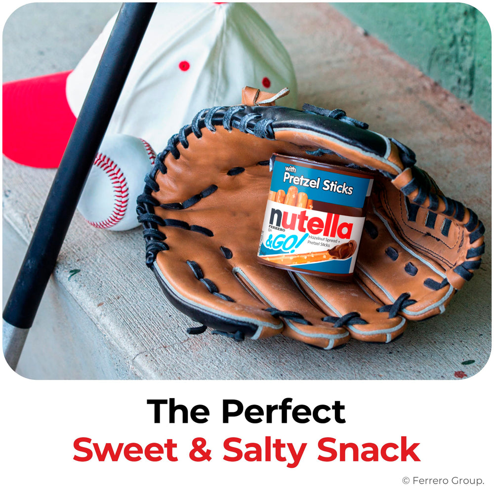 Holiday-friendly Nutella & GO! snack offering festive, convenient sharing moments.