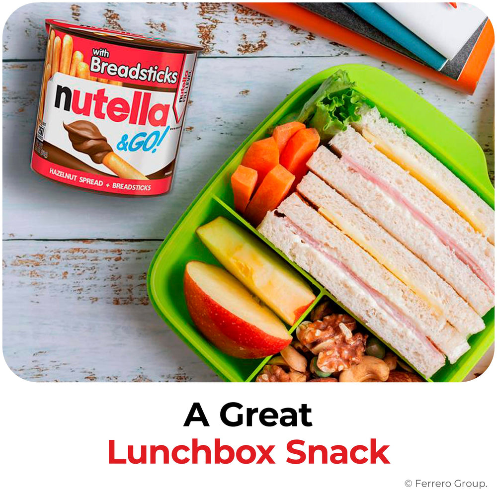 Nutella GO bite-size cups and sticks for kids