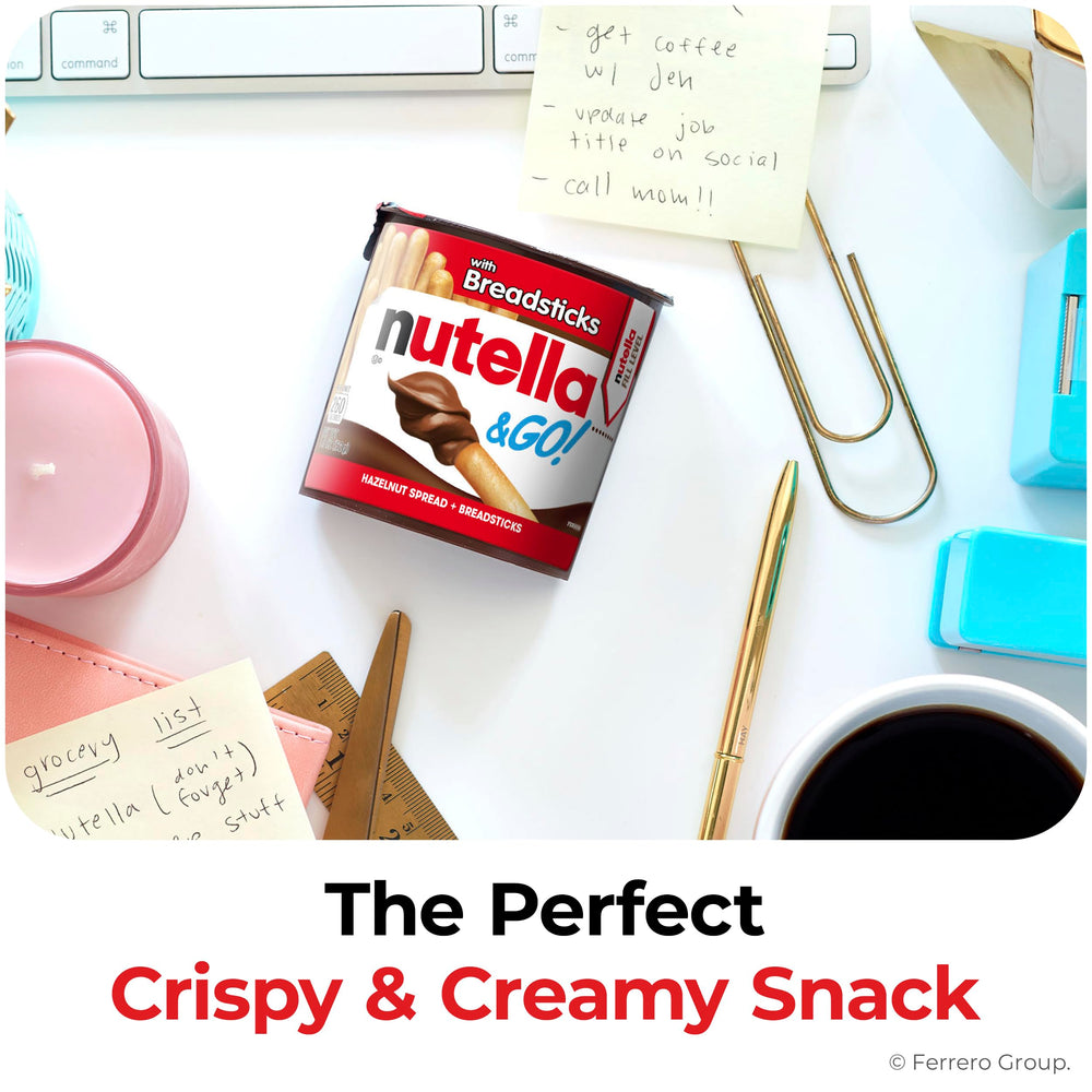 Nutella & GO! packaging variations may vary in appearance.