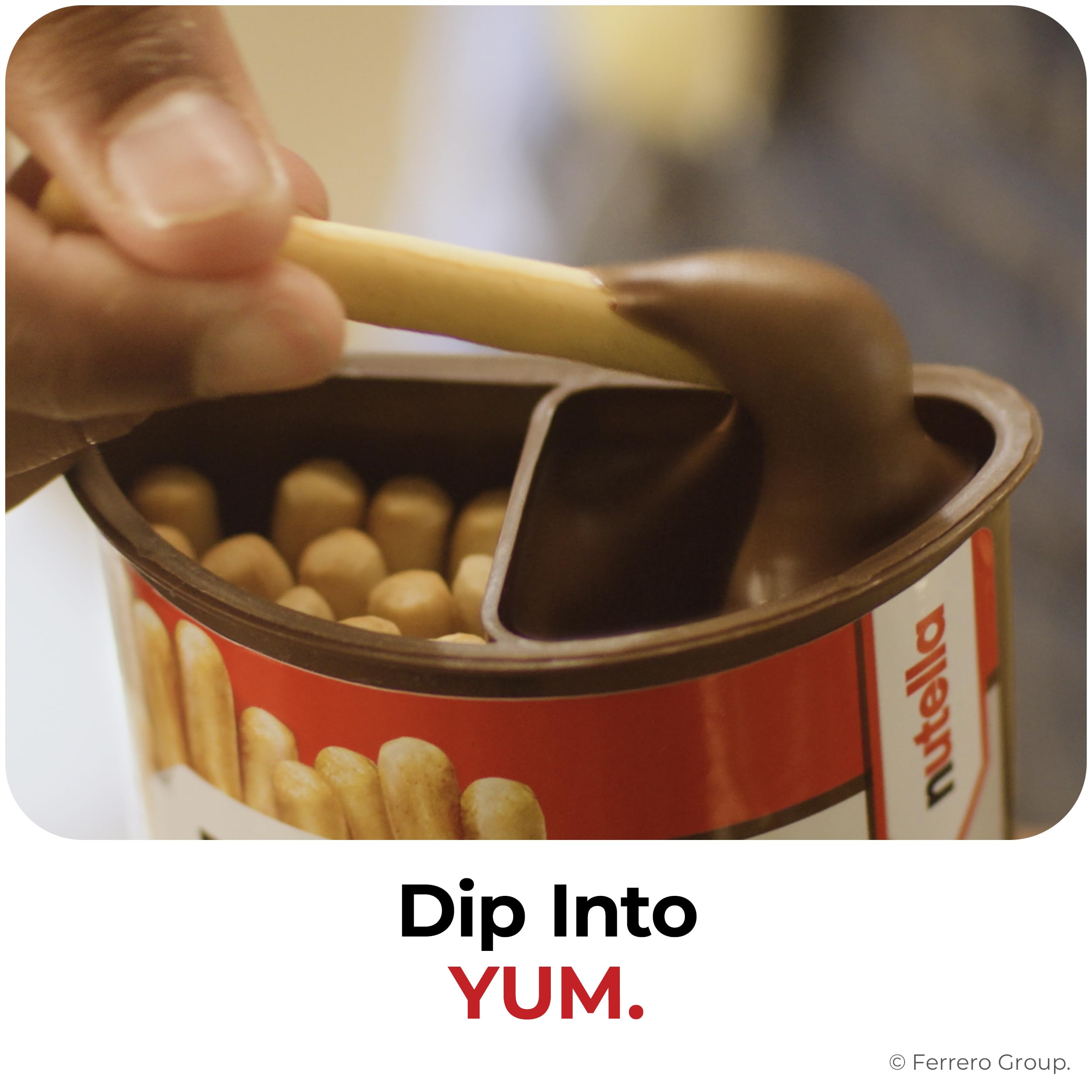 Nutella GO ideal for lunchboxes and travel snacking
