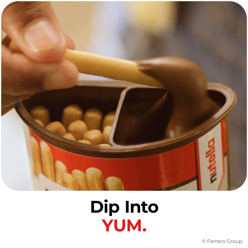 Nutella GO ideal for lunchboxes and travel snacking
