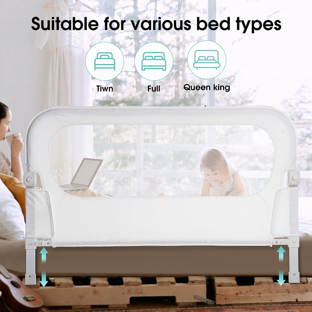 NUTIKAS easy-installation kit helps quick bed rail setup