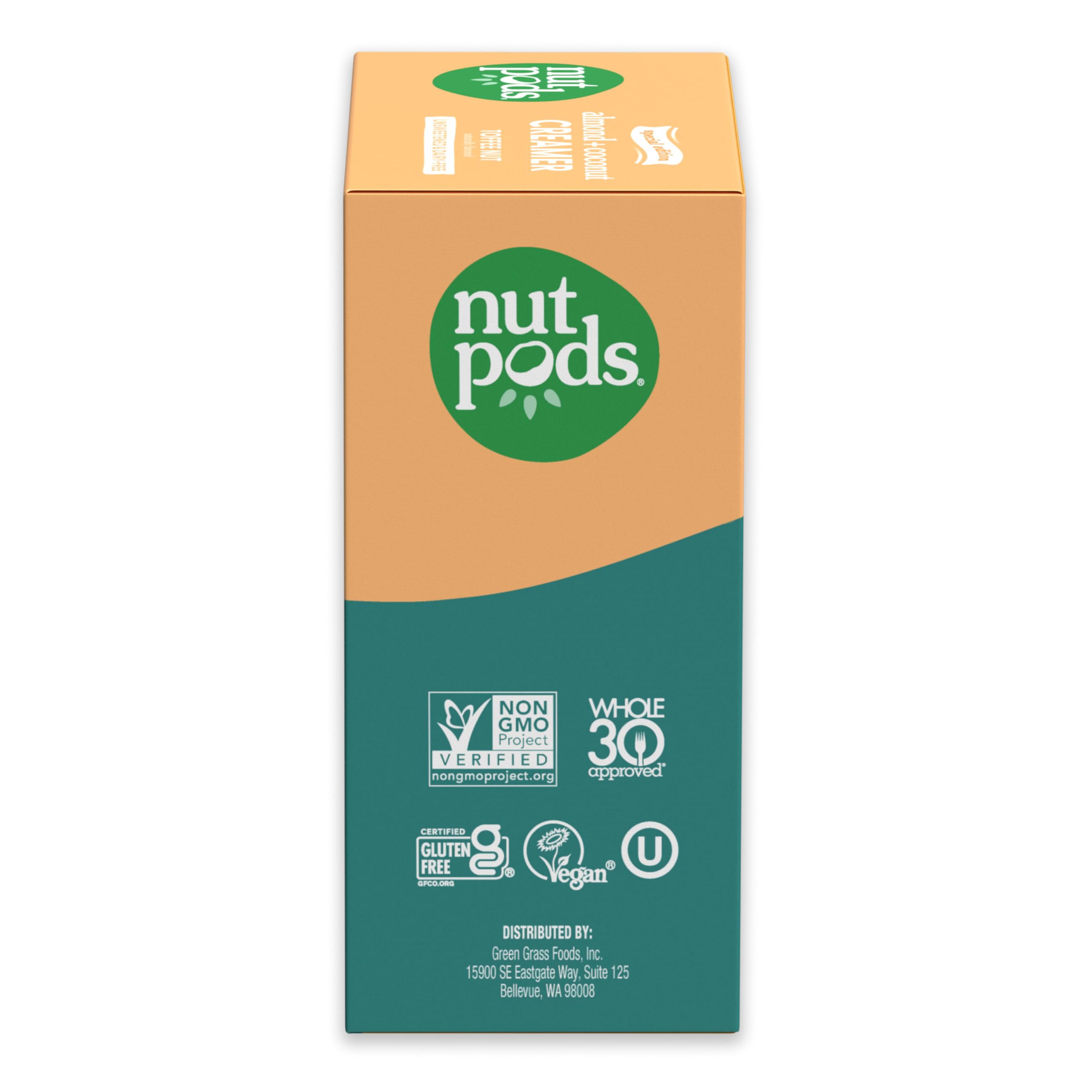 Shelf-stable 11.2 oz cartons keep creamer ready in your pantry.
