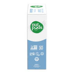 nutpods unsweetened French Vanilla dairy-free creamer being poured into a mug for a creamy dairy-free cup