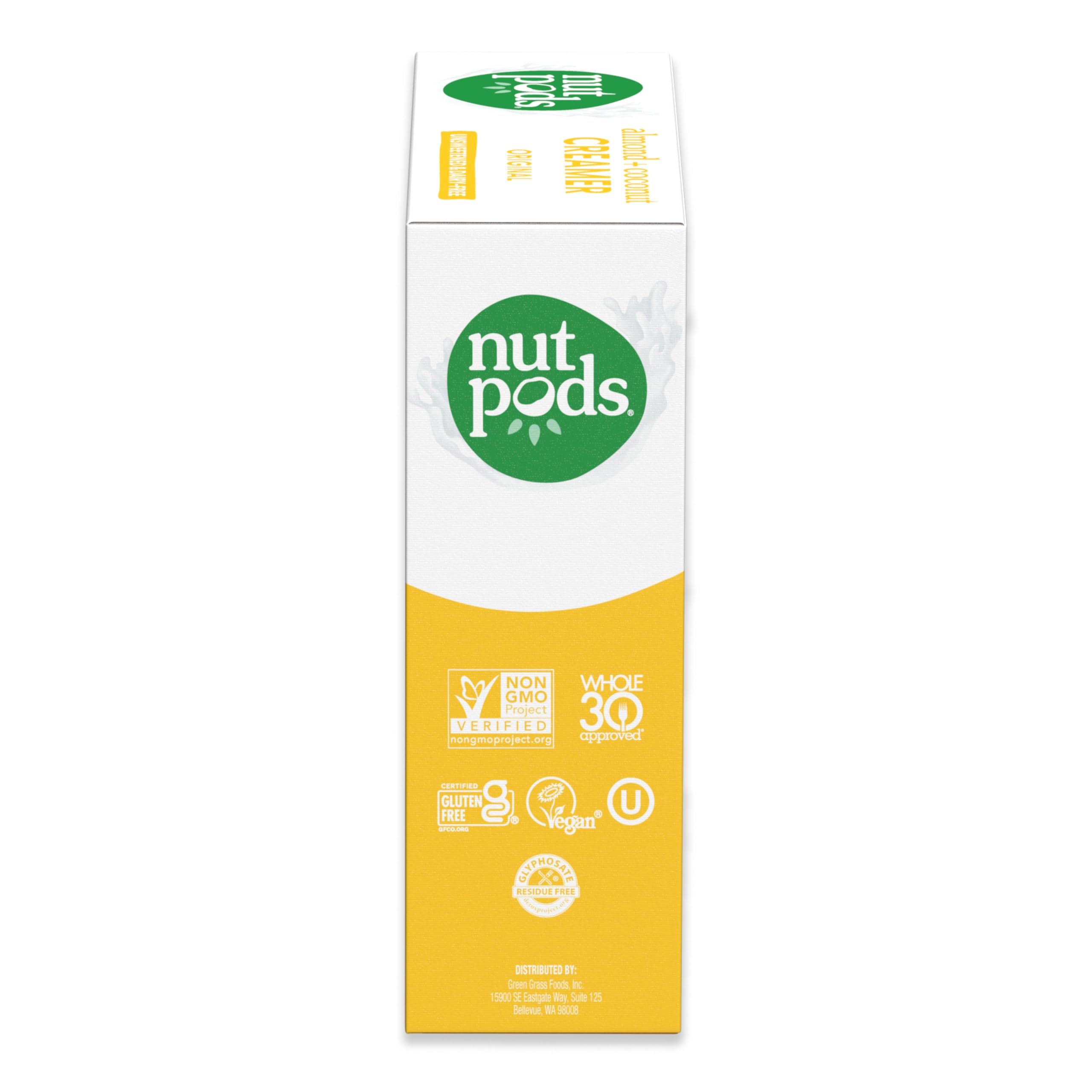 creamy coffee with nutpods unsweetened original flavor highlighting dairy-free richness.