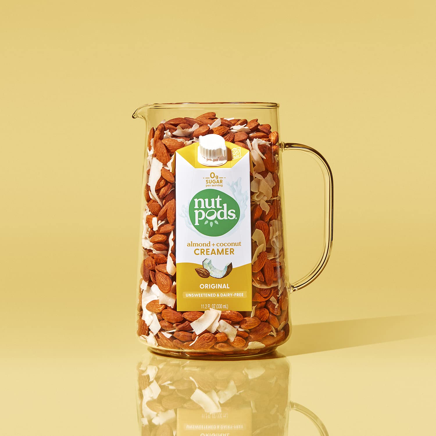 nutpods variety-pack on shelf showing convenient pantry-friendly packaging.