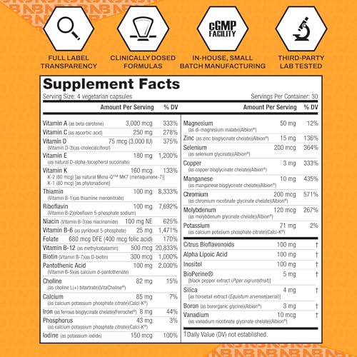 NutraBio Kosher certification mark emphasizing dietary compliance