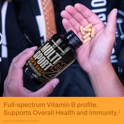NutraBio MultiSport non-GMO and gluten-free features for dietary compatibility