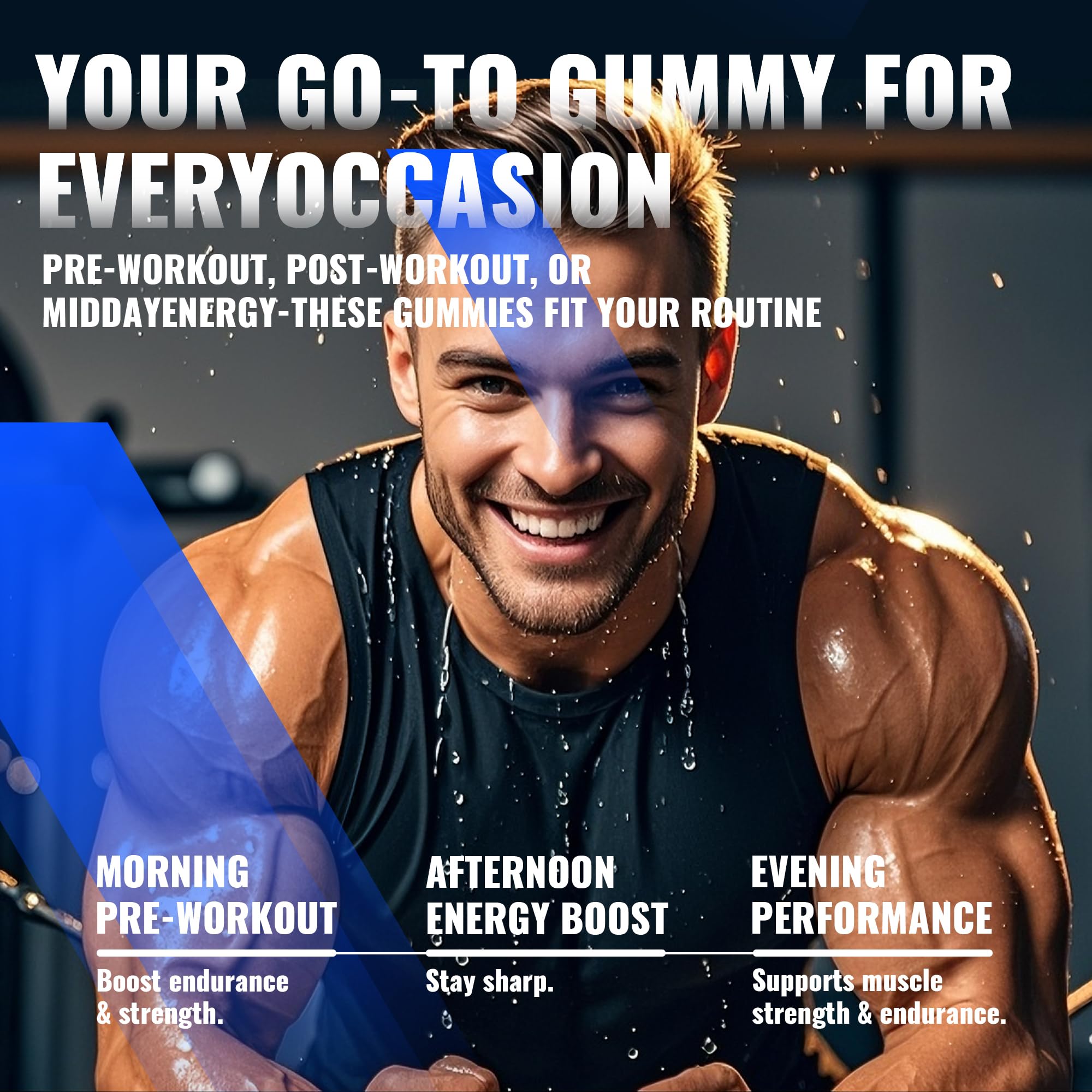NUTRAGOGO Creatine Gummy sugar-free option supports diet goals