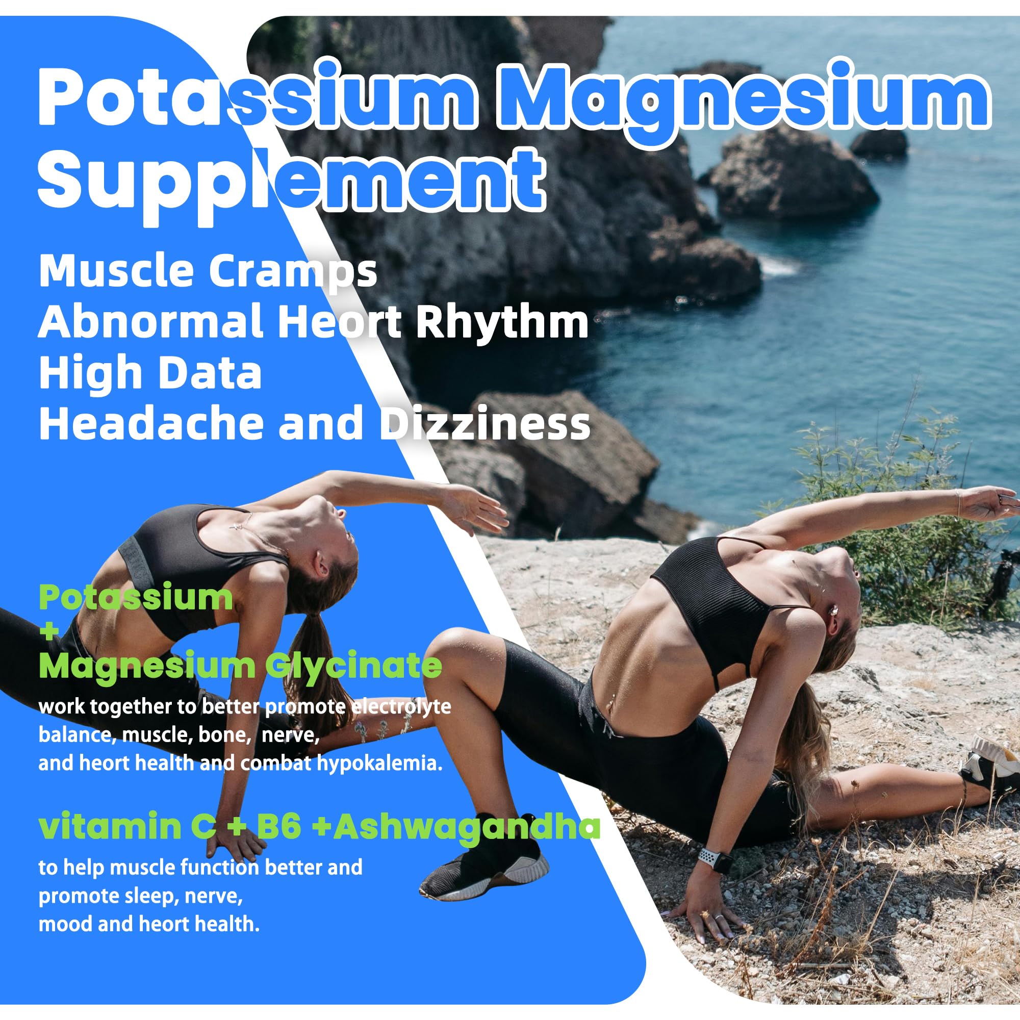 NUTRAGOGO potassium magnesium gummies close-up showing chewy texture and sugar-free appeal