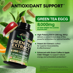 NUTRAHARMONY Apple Cider Vinegar complex capsules with antioxidant support.