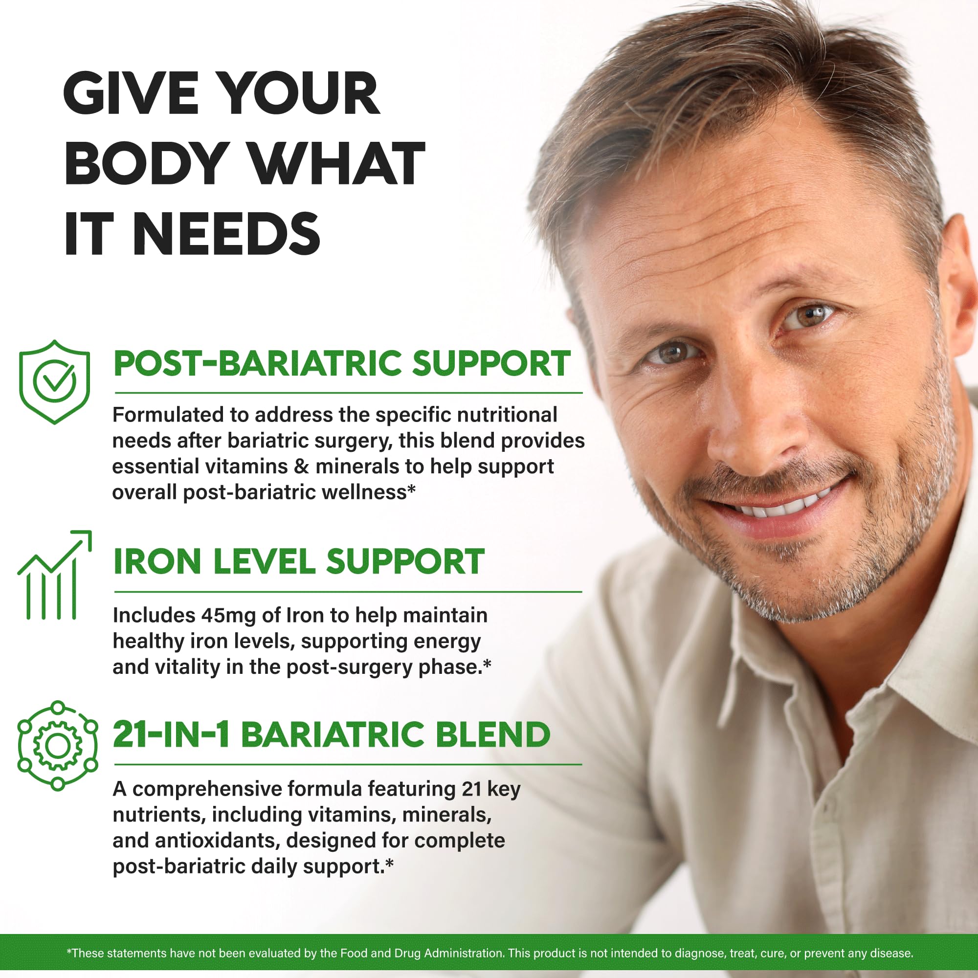 NutraHarmony one-per-day pill showing simple daily routine