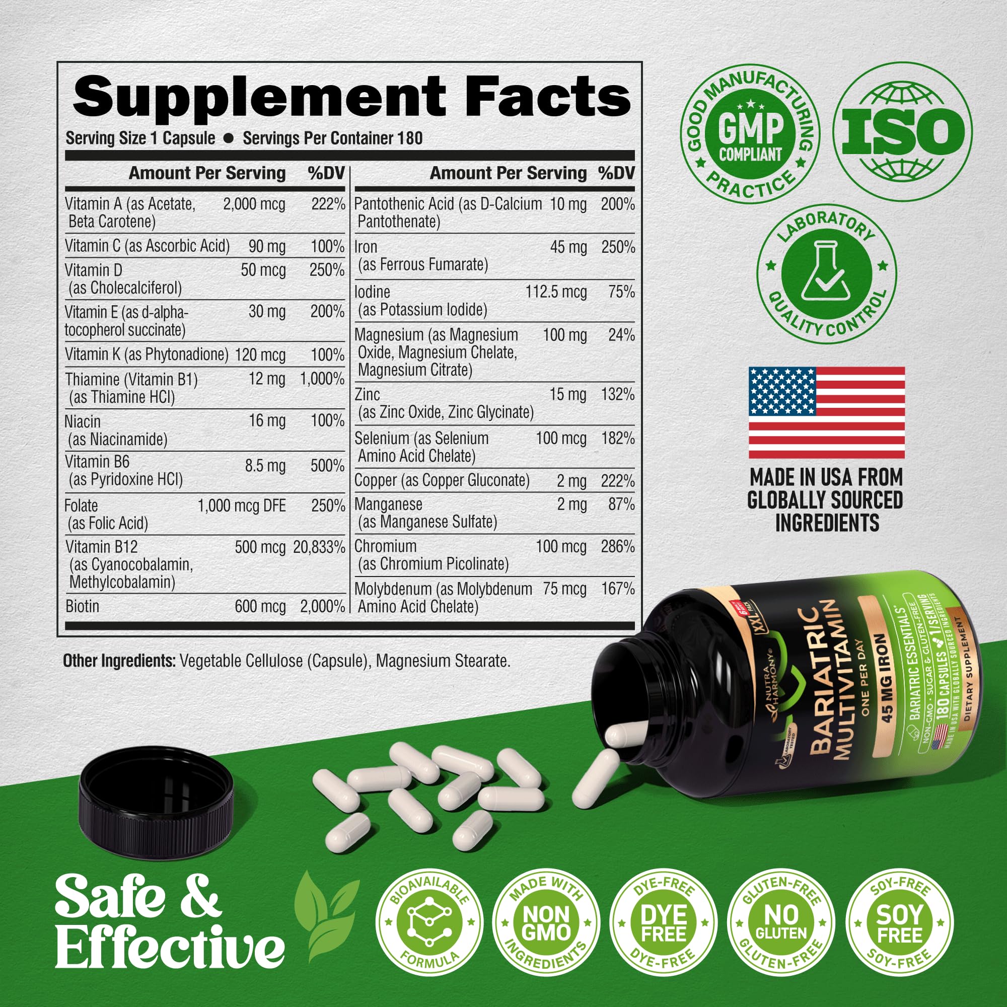 NutraHarmony US factory view emphasizes quality control