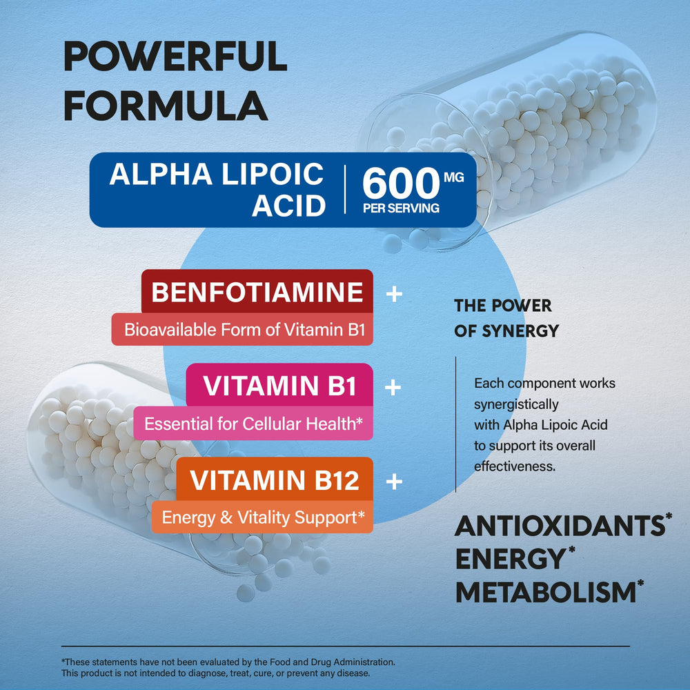 NUTRAHARMONY benfotiamine and B vitamin ingredients on the label.