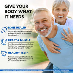 NutraHarmony calcium slow-release beads close-up for gentle digestion.