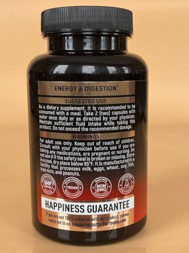 NutraHarmony capsules closeup highlights concentrated 10:1 ACV extract.