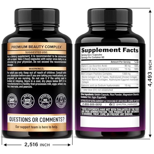 NUTRAHARMONY capsules close-up highlighting easy-to-take capsules