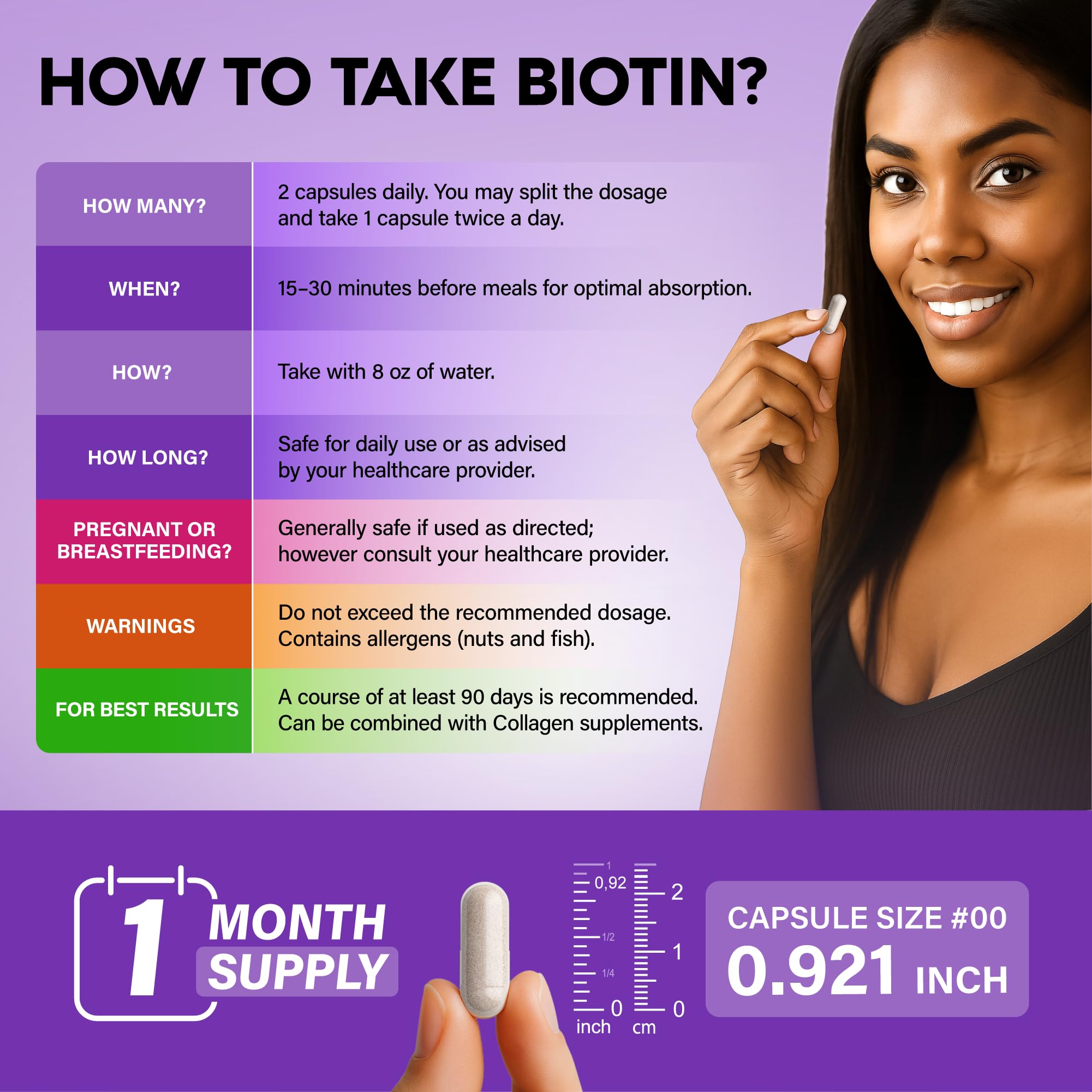 NUTRAHARMONY clinical-study summary highlights 90-day hair cycle observations.