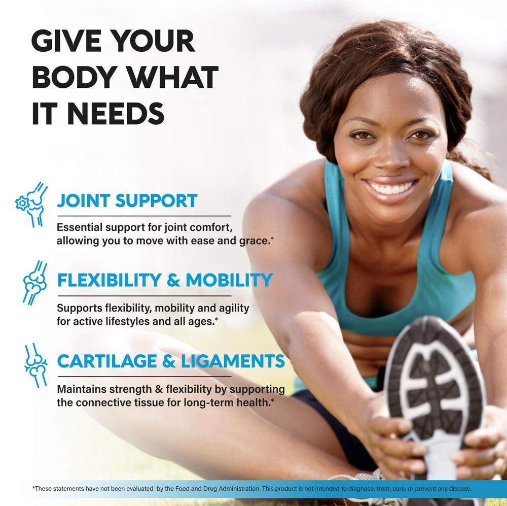 NutraHarmony capsules closeup, convenient daily dose for active routines.