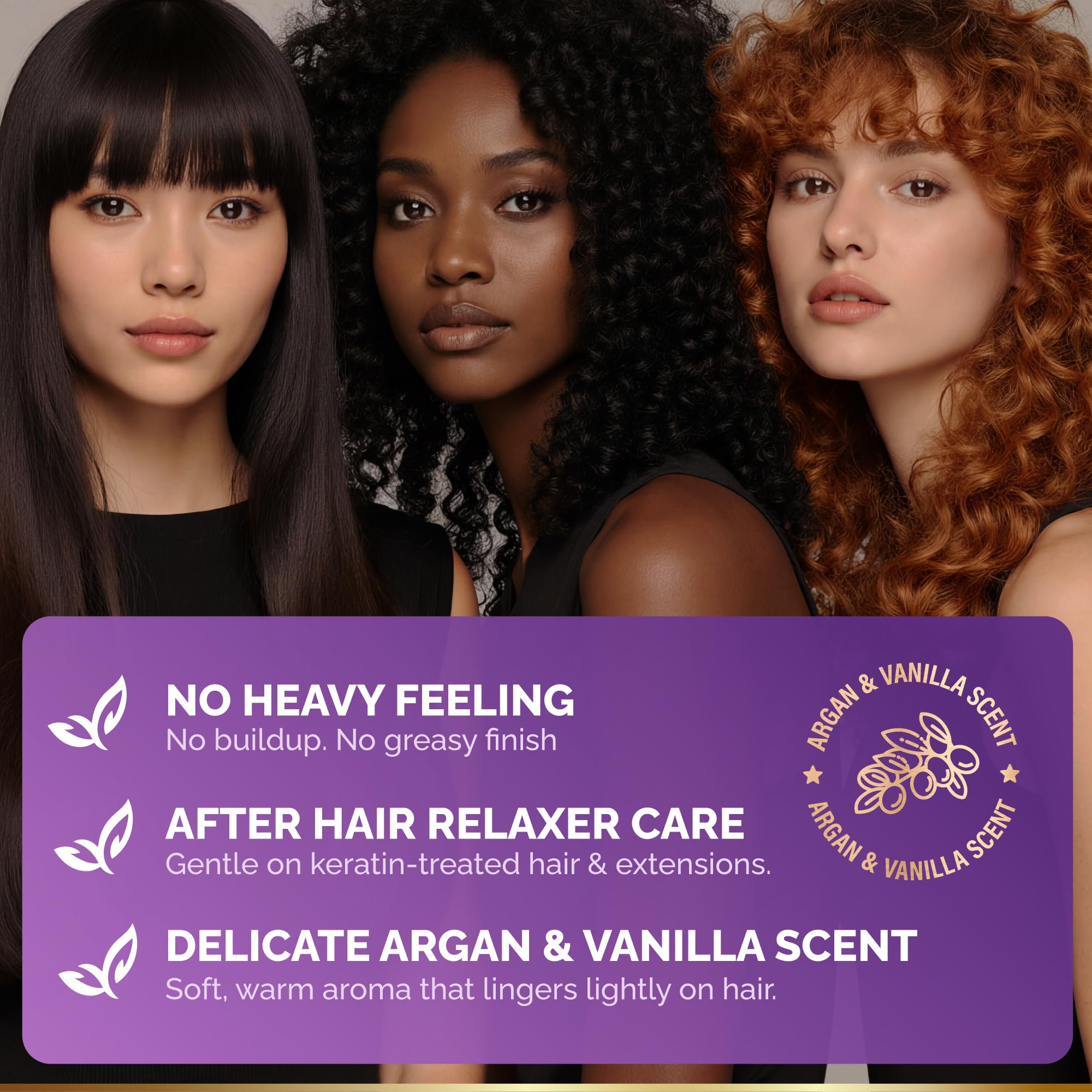 NUTRAHARMONY Silky shine after use