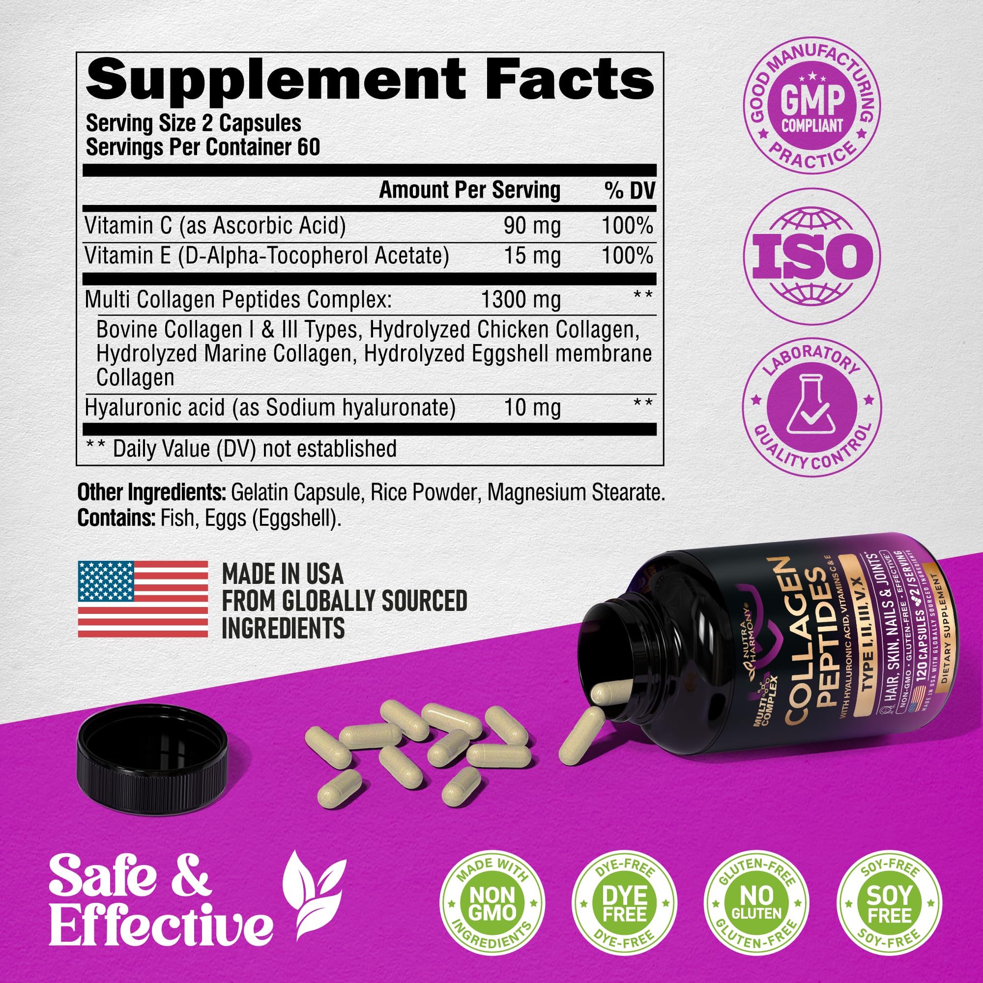 NUTRAHARMONY hair and nails shine close-up showing stronger-looking hair and nails