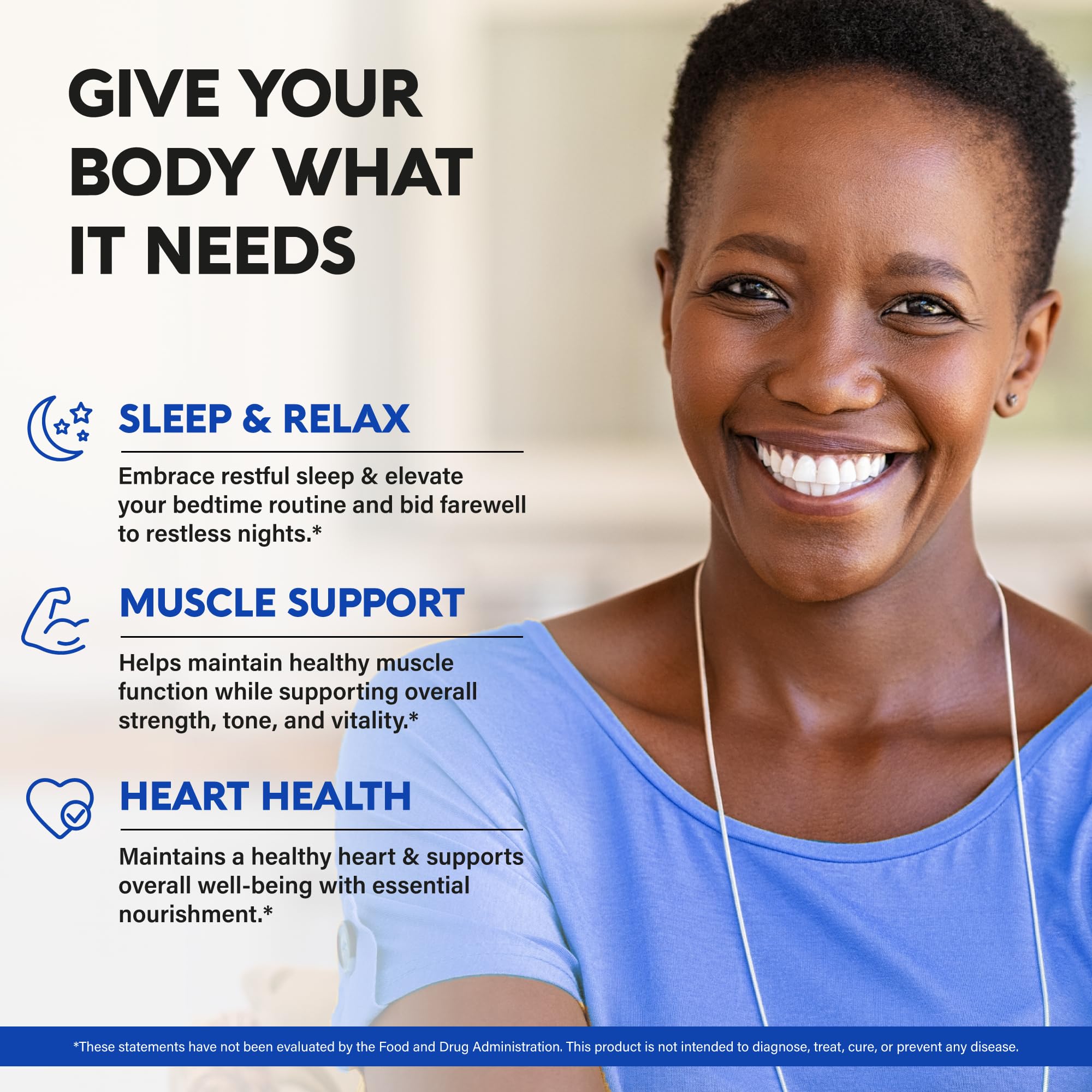 Close-up of NUTRAHARMONY magnesium citrate capsules for daily wellness