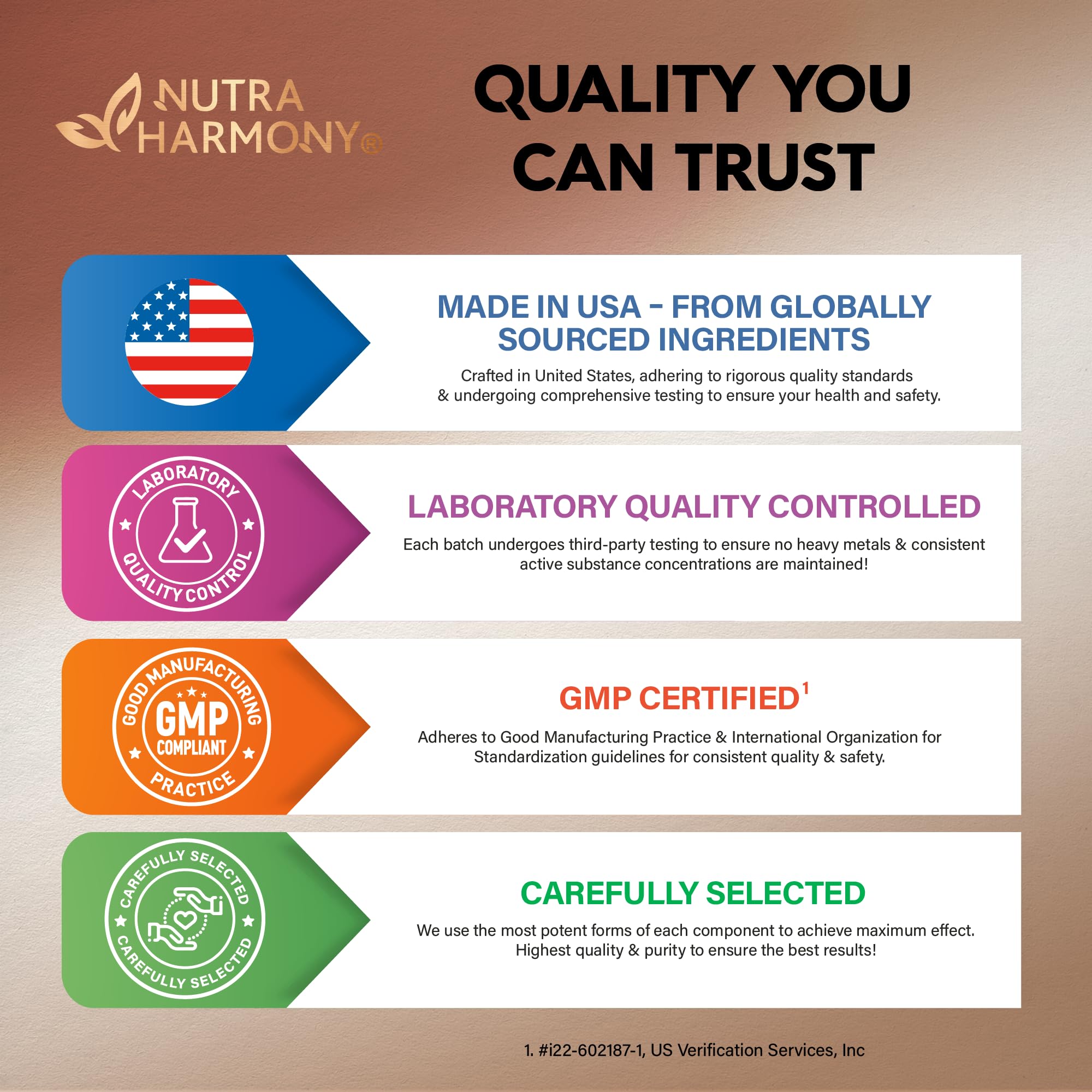NutraHarmony Mushroom Complex Meshima capsule highlights immune support possibilities.