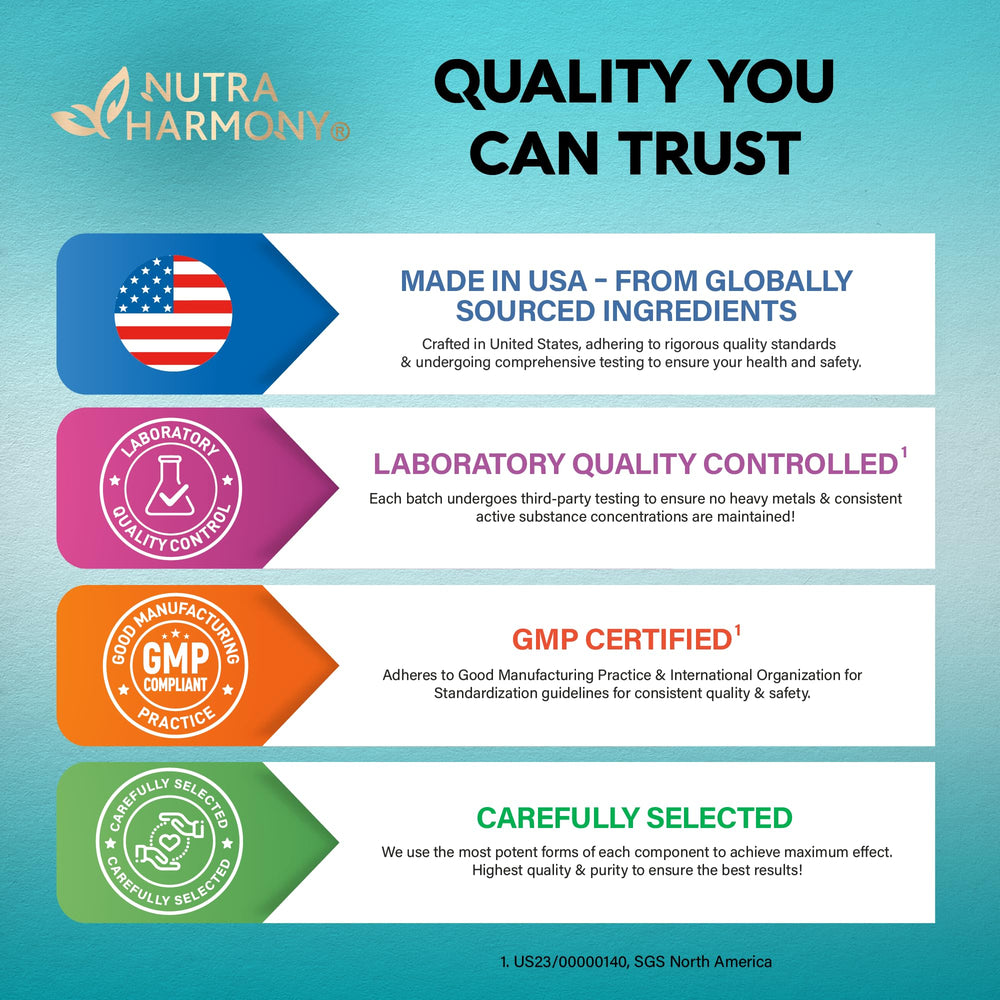 NUTRAHARMONY NAC bottle back panel with supplement facts