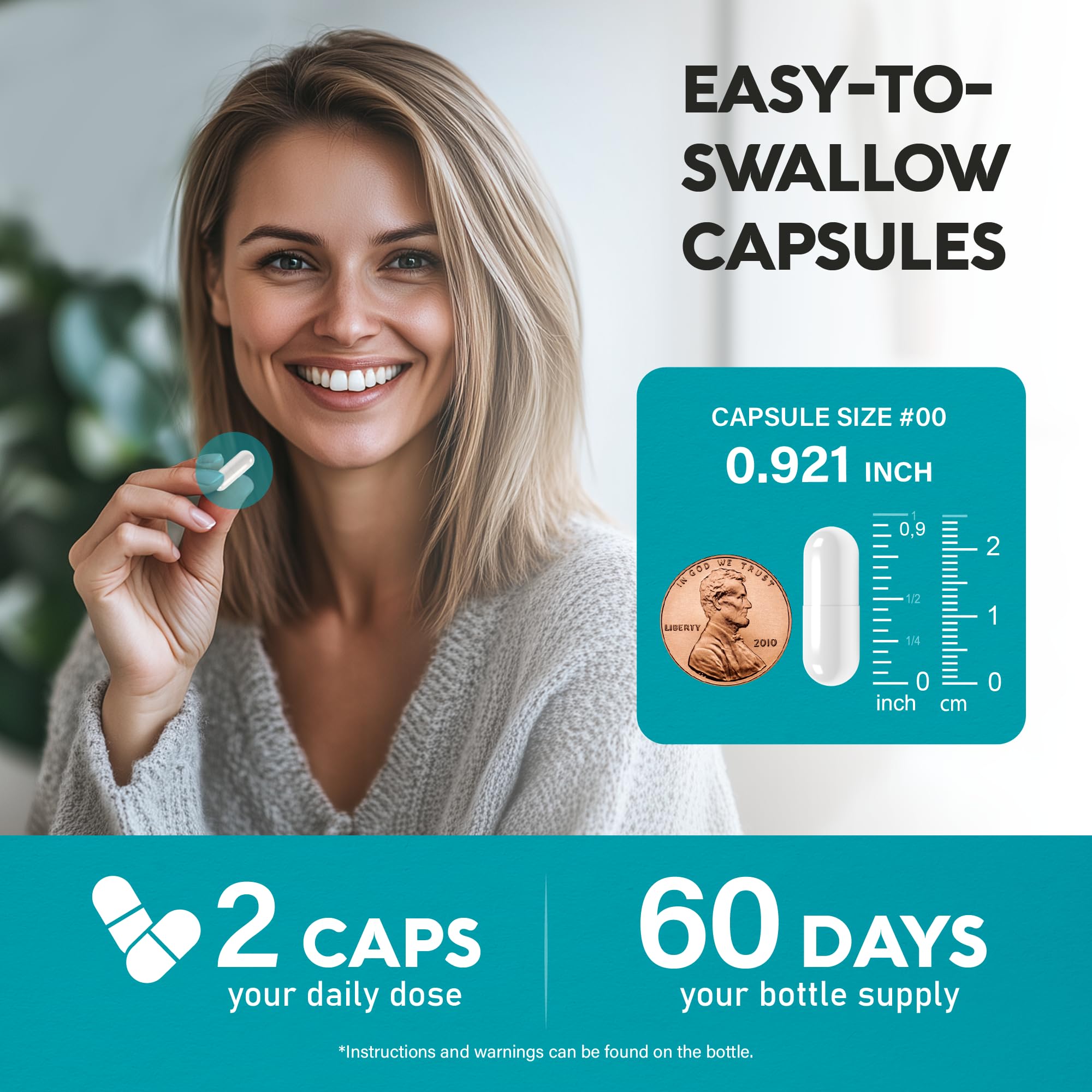 NUTRAHARMONY NAC icon set indicating gluten-free and vegan