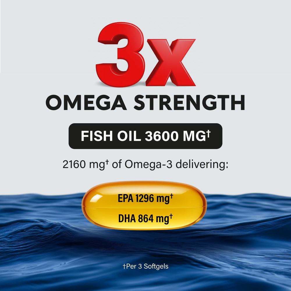 NutraHarmony Omega-3 3600mg sustainability and responsible fishing