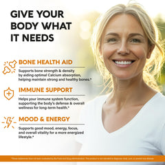 NutraHarmony orange flavor drops offer a pleasant taste during daily use.