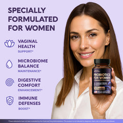 NUTRAHARMONY Probiotics 8 strains label highlights formulation