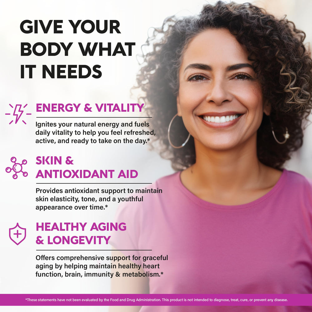 NUTRAHARMONY Resveratrol 19-in-1 ingredients panel highlights natural polyphenols.