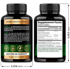 Close-up of NUTRAHARMONY Saw Palmetto capsules highlighting capsule texture