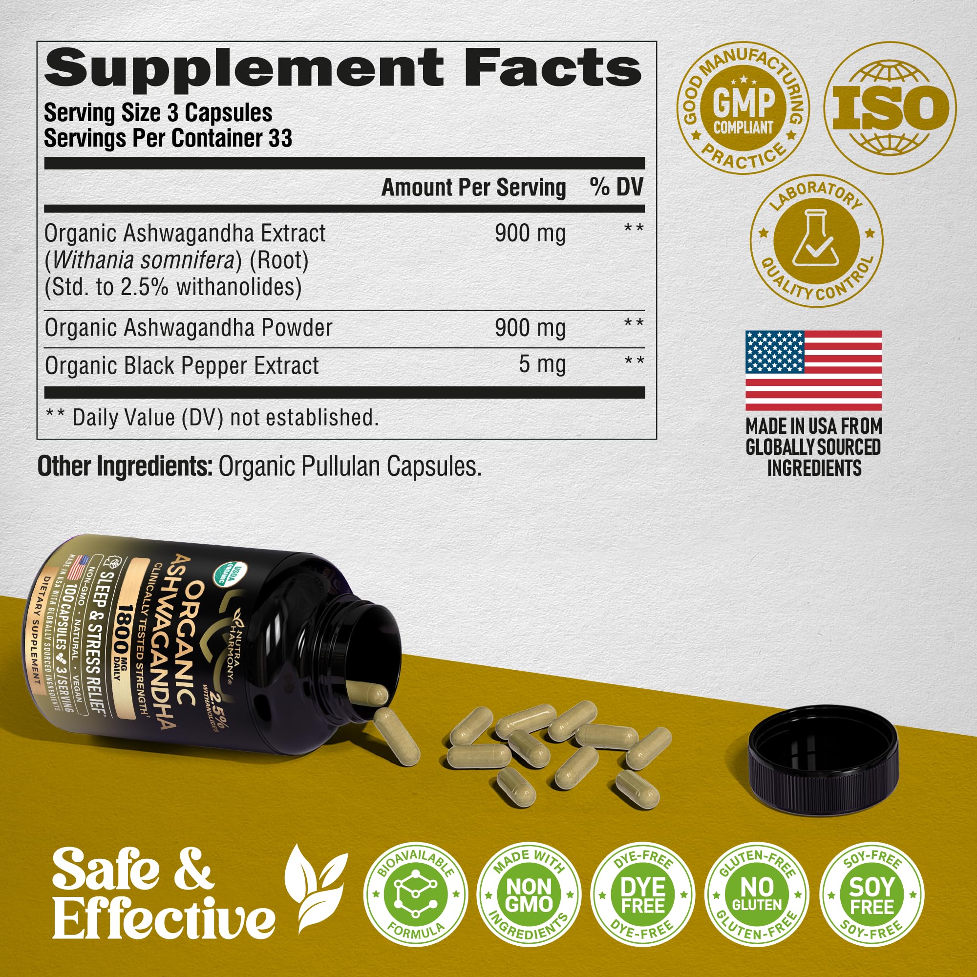 NutraHarmony sleep-friendly scene suggests nighttime relaxation and calm.