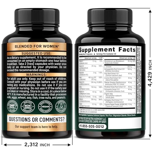 NutraHarmony thyroid capsules in hand show easy daily use.
