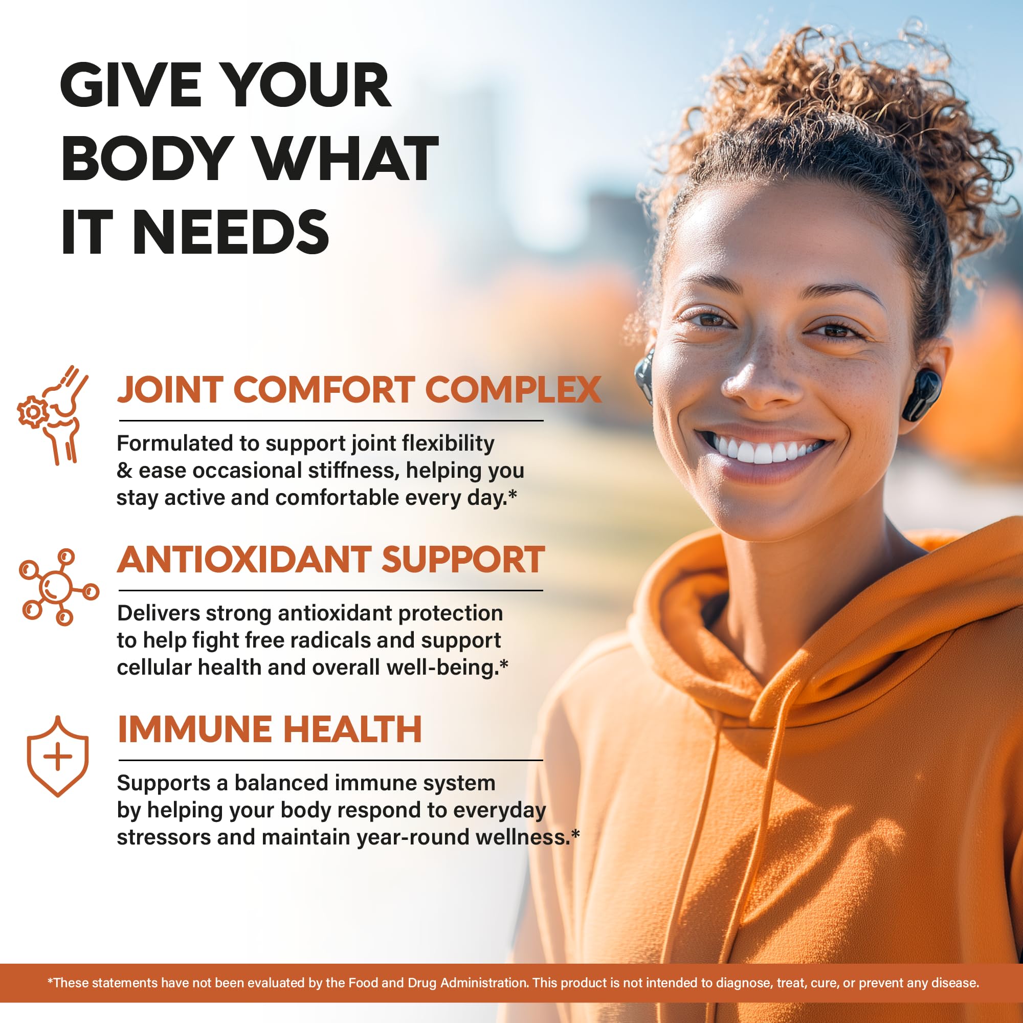 NUTRAHARMONY Turmeric root and ginger blend close-up highlighting natural antioxidants and flavor.