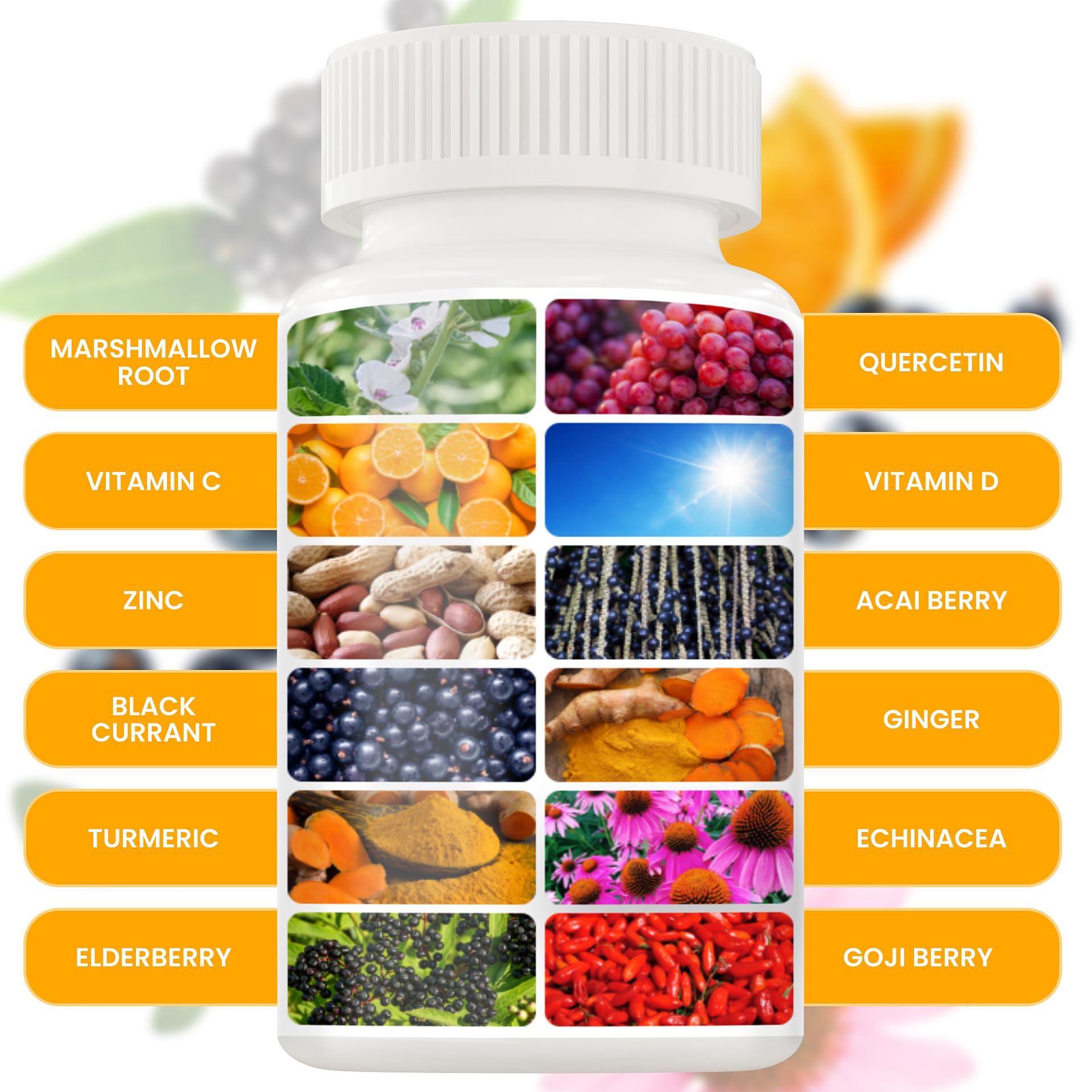 Nutralizer immune support capsules close-up for easy swallowing