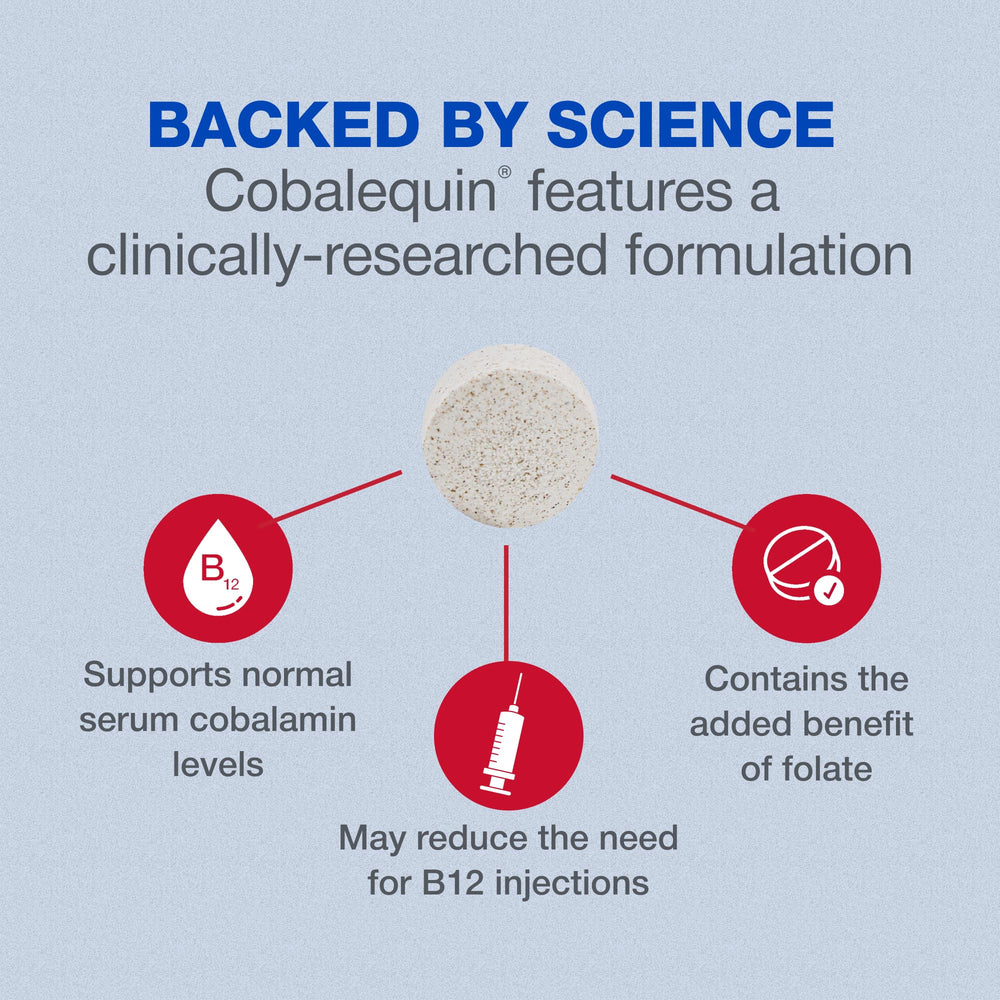 Cobalequin B12 tablets in packaging with label, veterinarian-trusted brand.