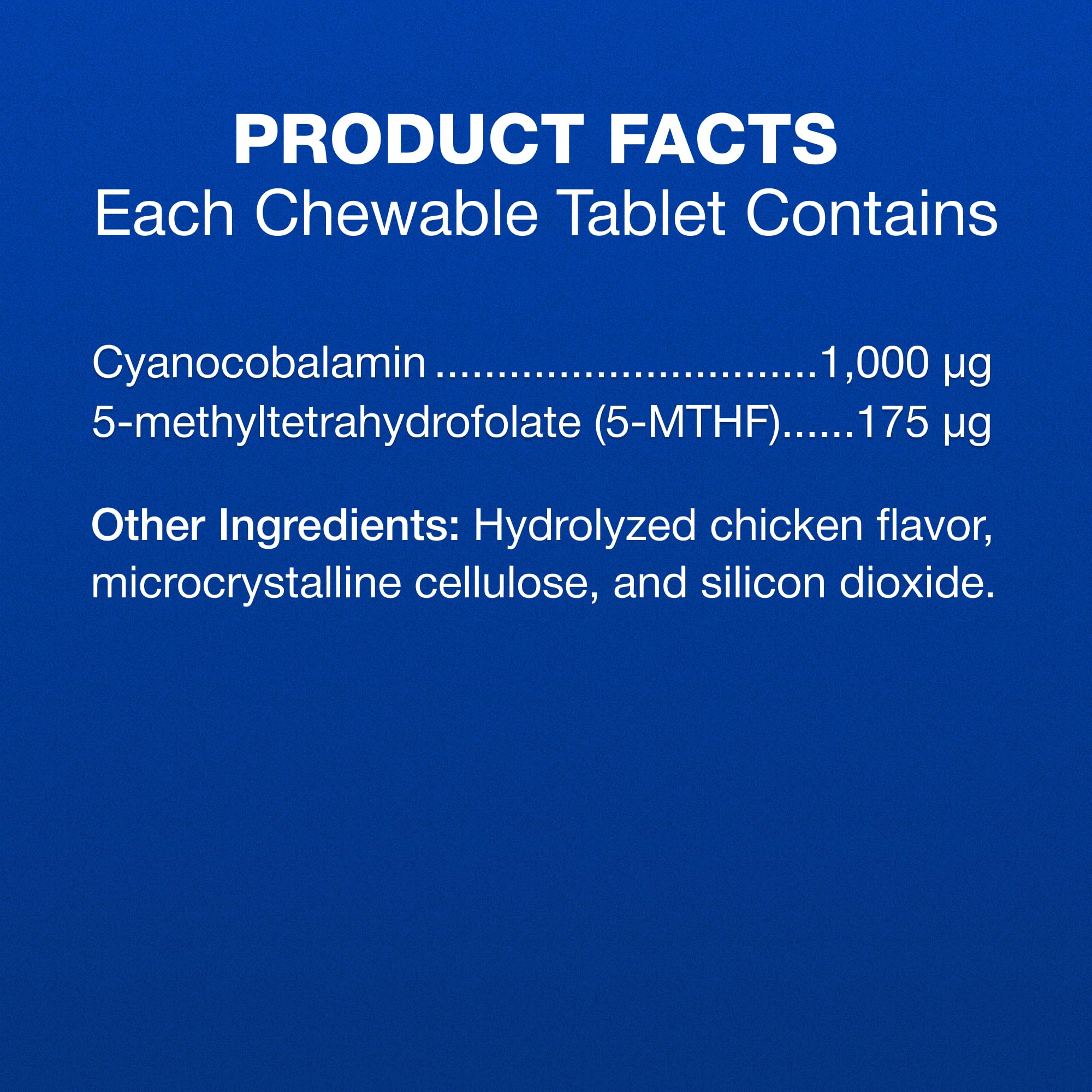 Bottle and tablets on countertop with dog bowl, convenient B12 support.